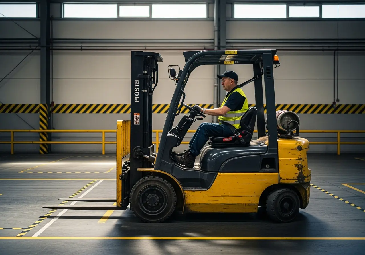 Proper safety controls and PPE for dock and warehouse work