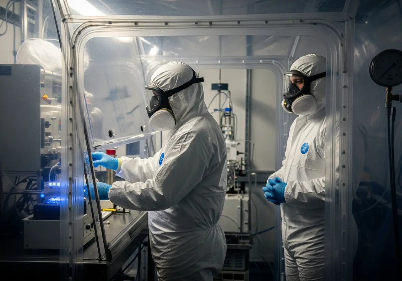 Proper safety controls and PPE for hazmat and asbestos removal work