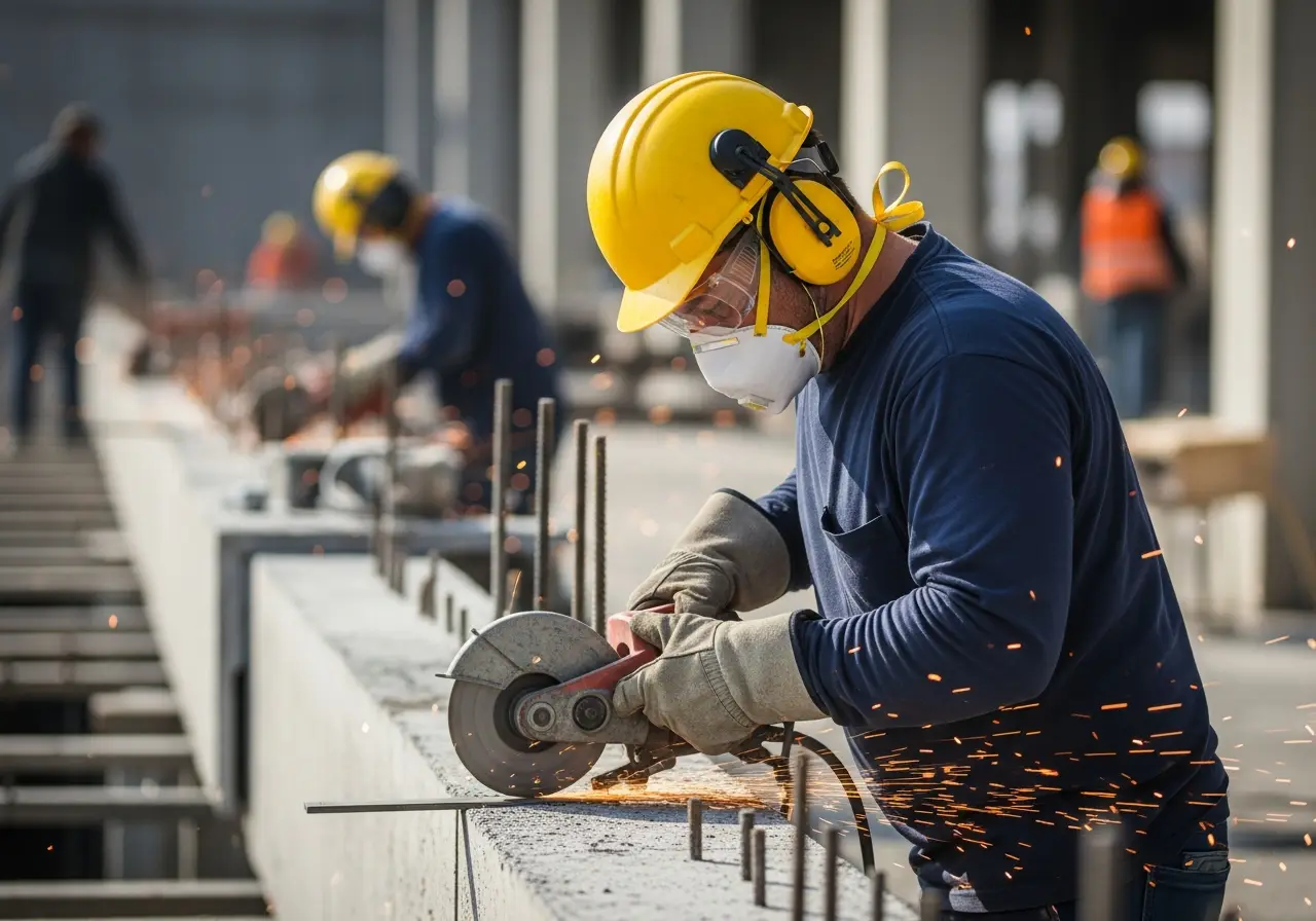 Proper safety controls and PPE for ppe work