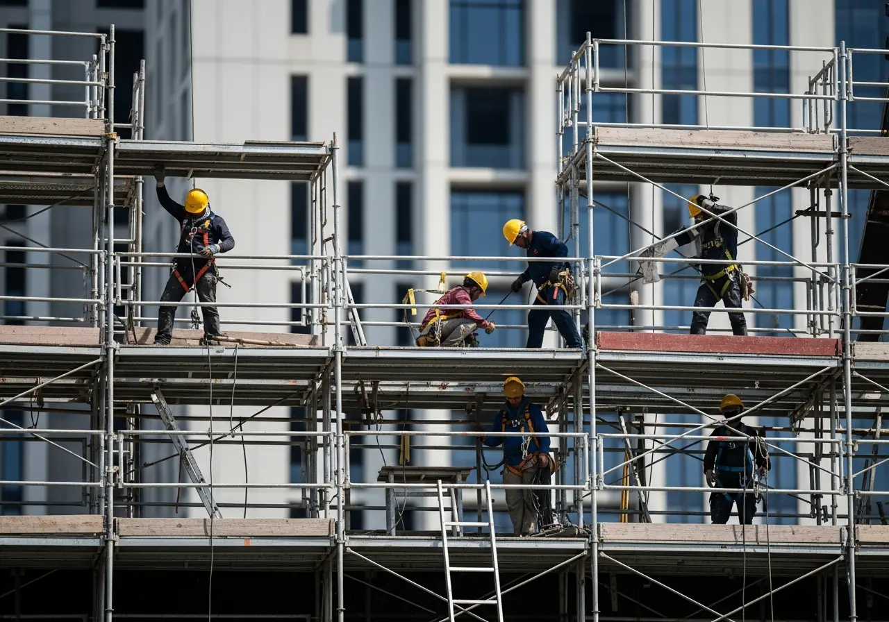 Scaffolding at work — common OSHA hazards and prevention guide for scaffoldings