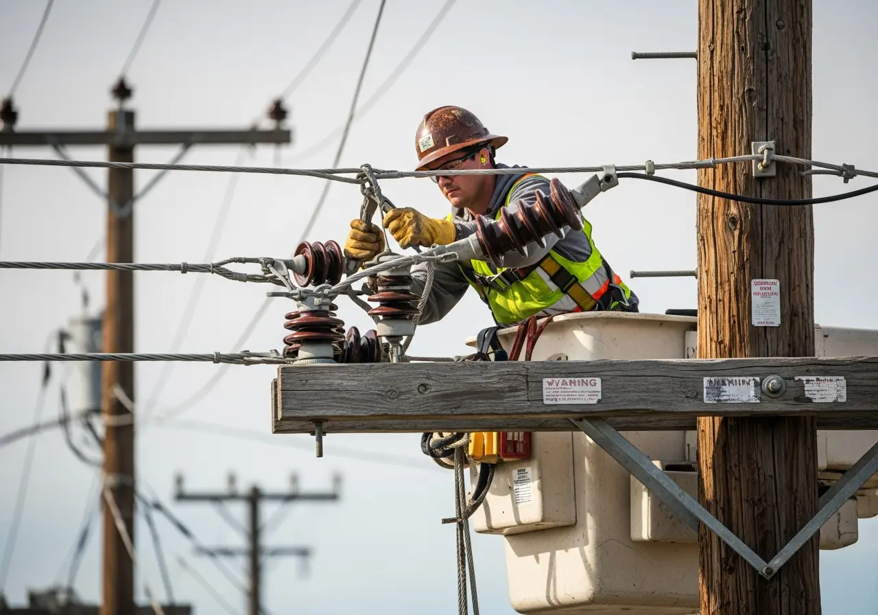 Utility linework at work — common OSHA hazards and prevention guide for utility lineworks