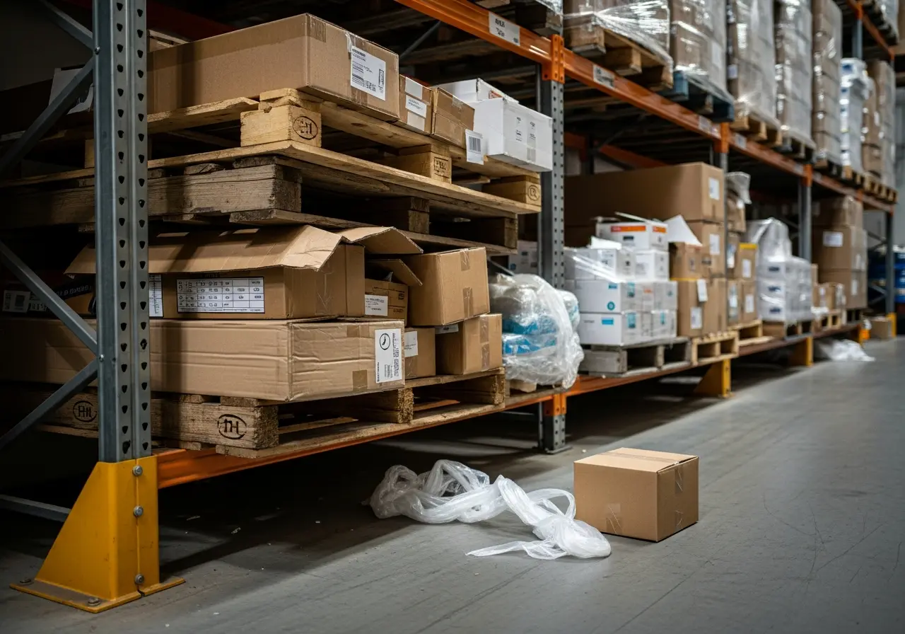 Common warehousing safety hazard detected by OSHA Scan